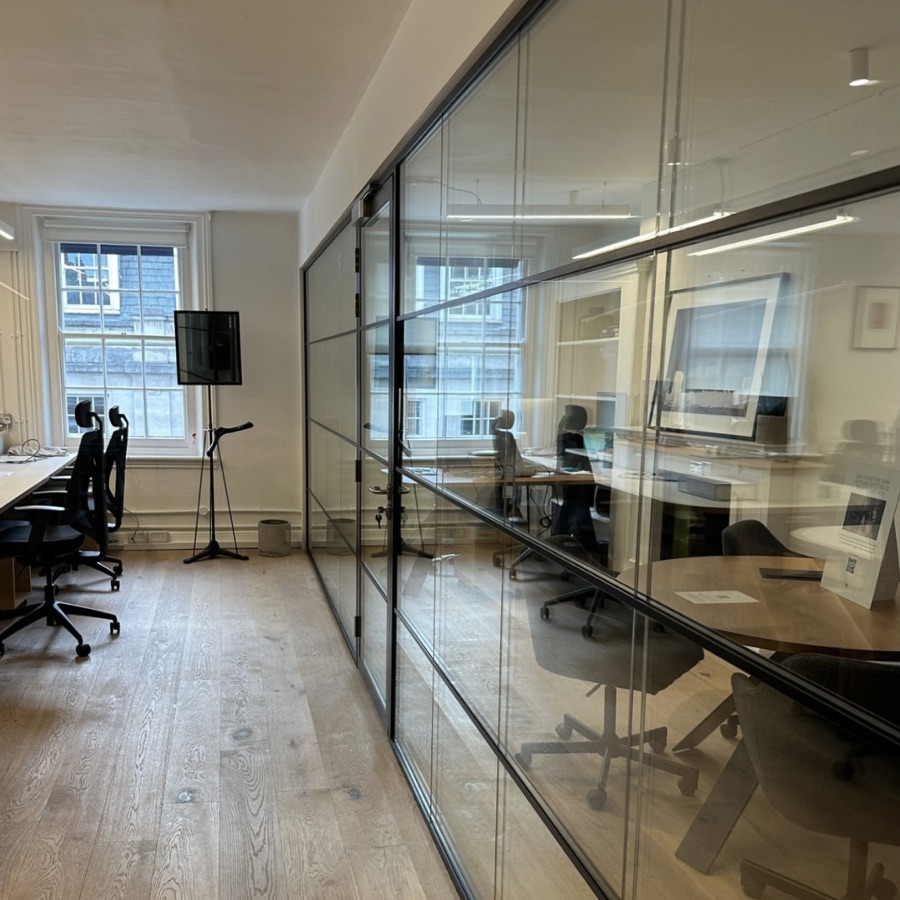 Quartz - Double Glazed 54mm - Apton Partitioning