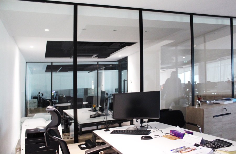 Quartz - Double Glazed Blend - Apton Partitioning