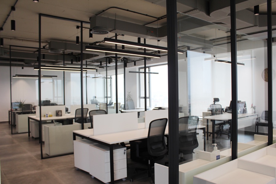 Quartz - Double Glazed Blend - Apton Partitioning