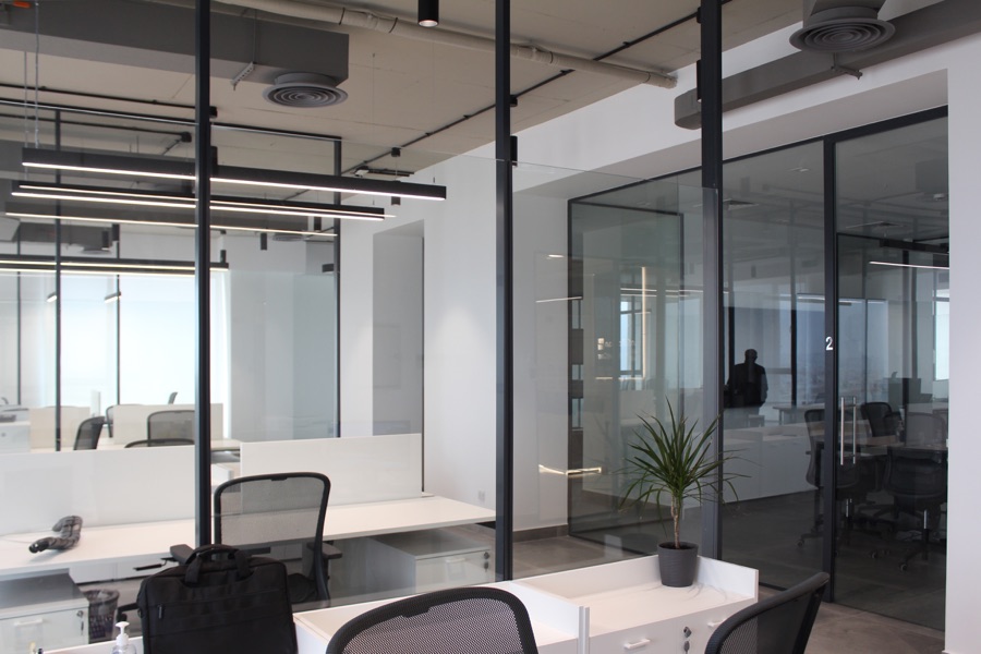 Quartz - Double Glazed Blend - Apton Partitioning